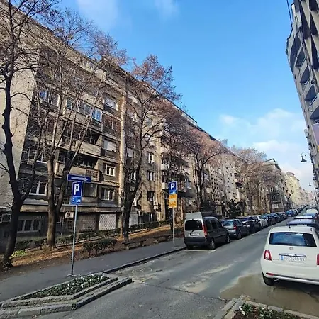 Vracar Hideaway With Private Garage Apartment Belgrade Exterior photo
